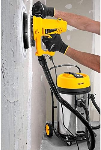 Lixadeira De Parede Com Led Vonder Amarelo 127 V