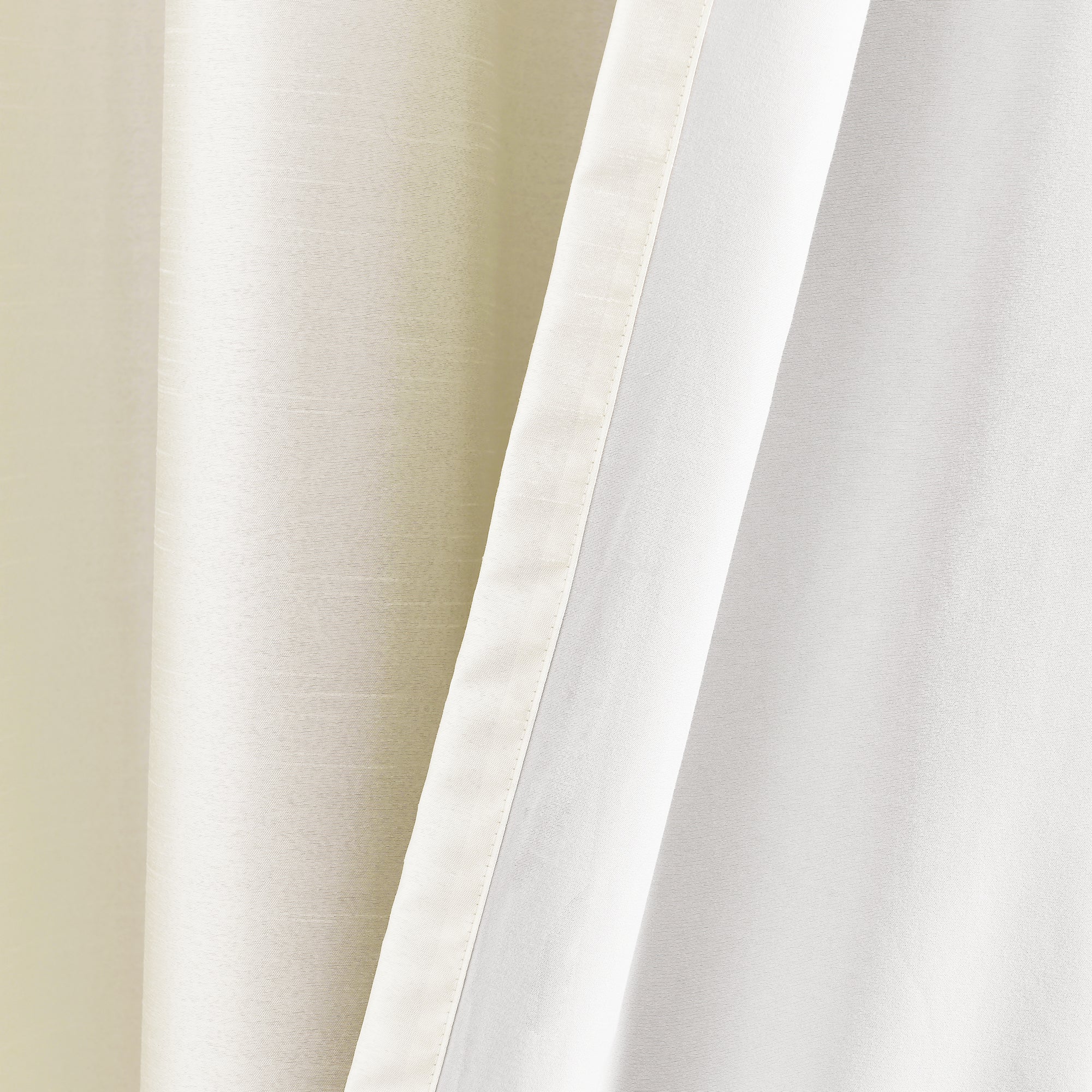 Faux Silk 100% Blackout Window Curtain Panel