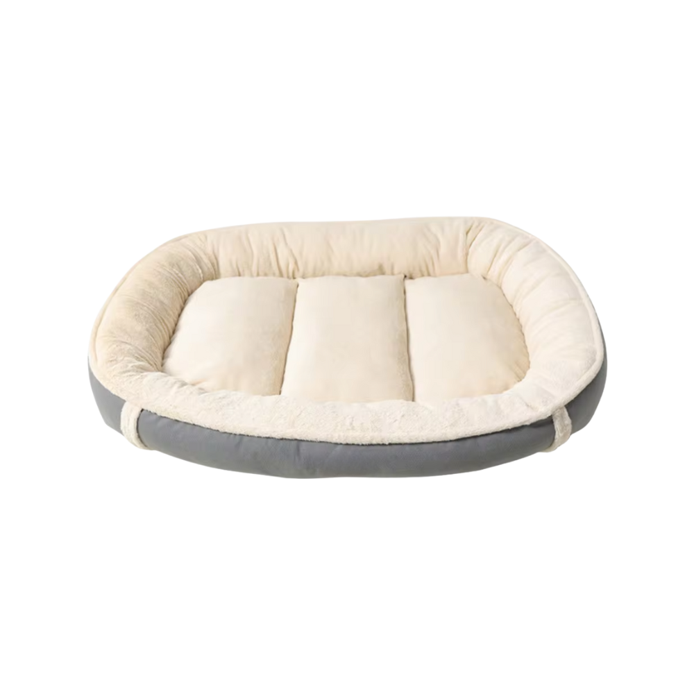 Cozy Nest Dog Bed | Washable Velvet Bed for Large & XL Dogs