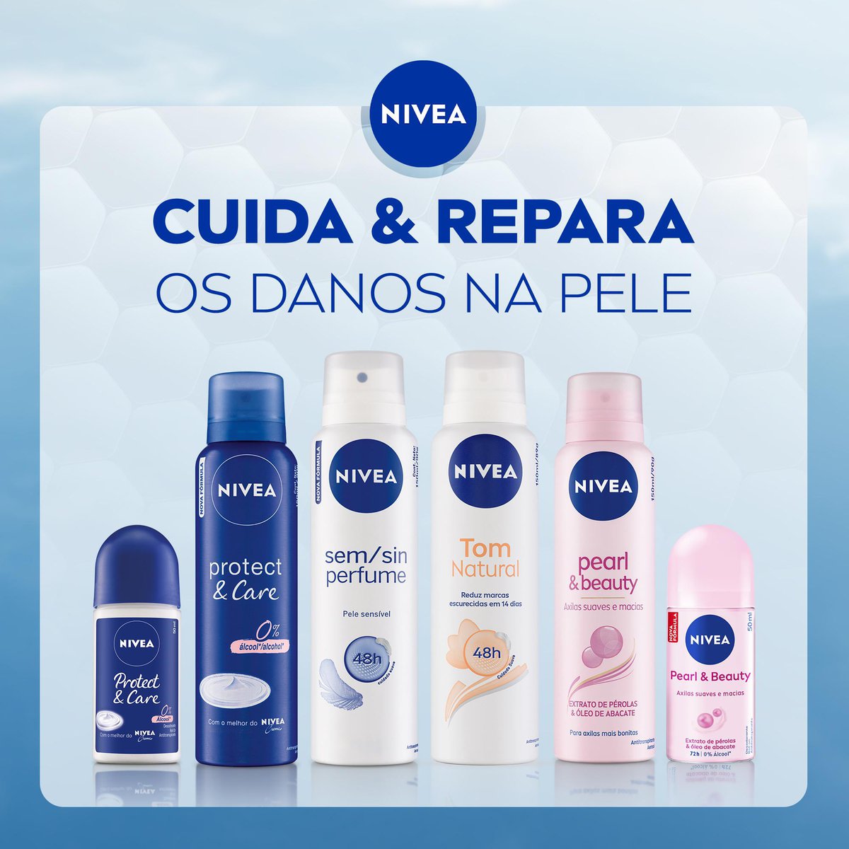 Desodorante Roll-on NIVEA Pearl & Beauty 50ml