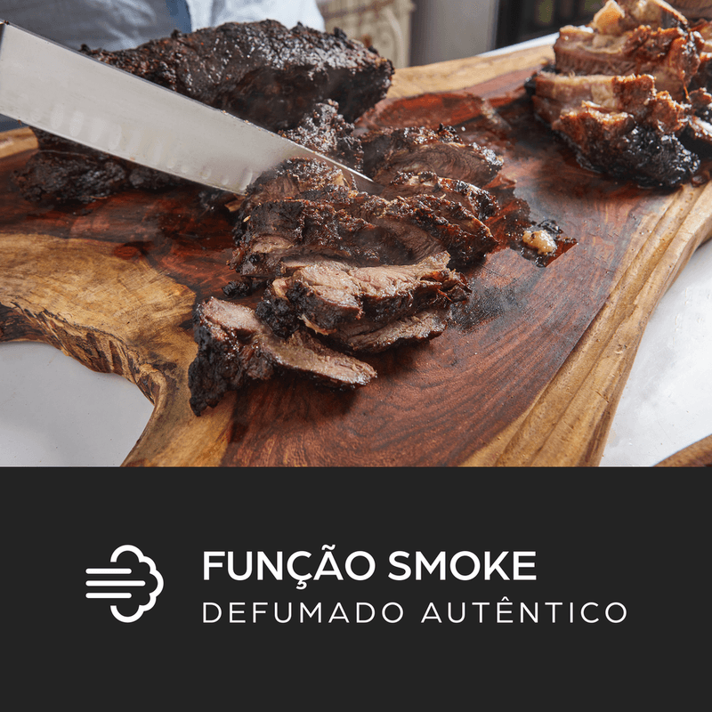 Fritadeira Elétrica Air Fry WAP Barbecue WC AB1090 Smoker