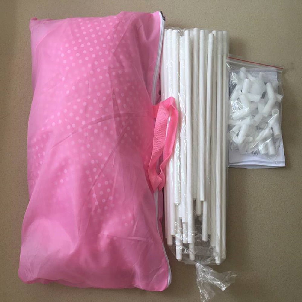 MOCA Princess Castle Play Tent for Girls, Purple Kids Playhouse Tent Indoor Outdoor Games, Hexagon Children Play House Fairy Tent Toys Toddler Gifts