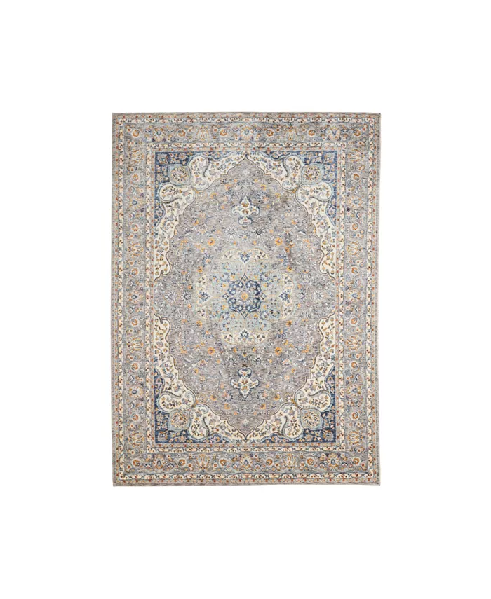Laura Ashley Reign Turkish Mystic Chenille Accent Rug， 40