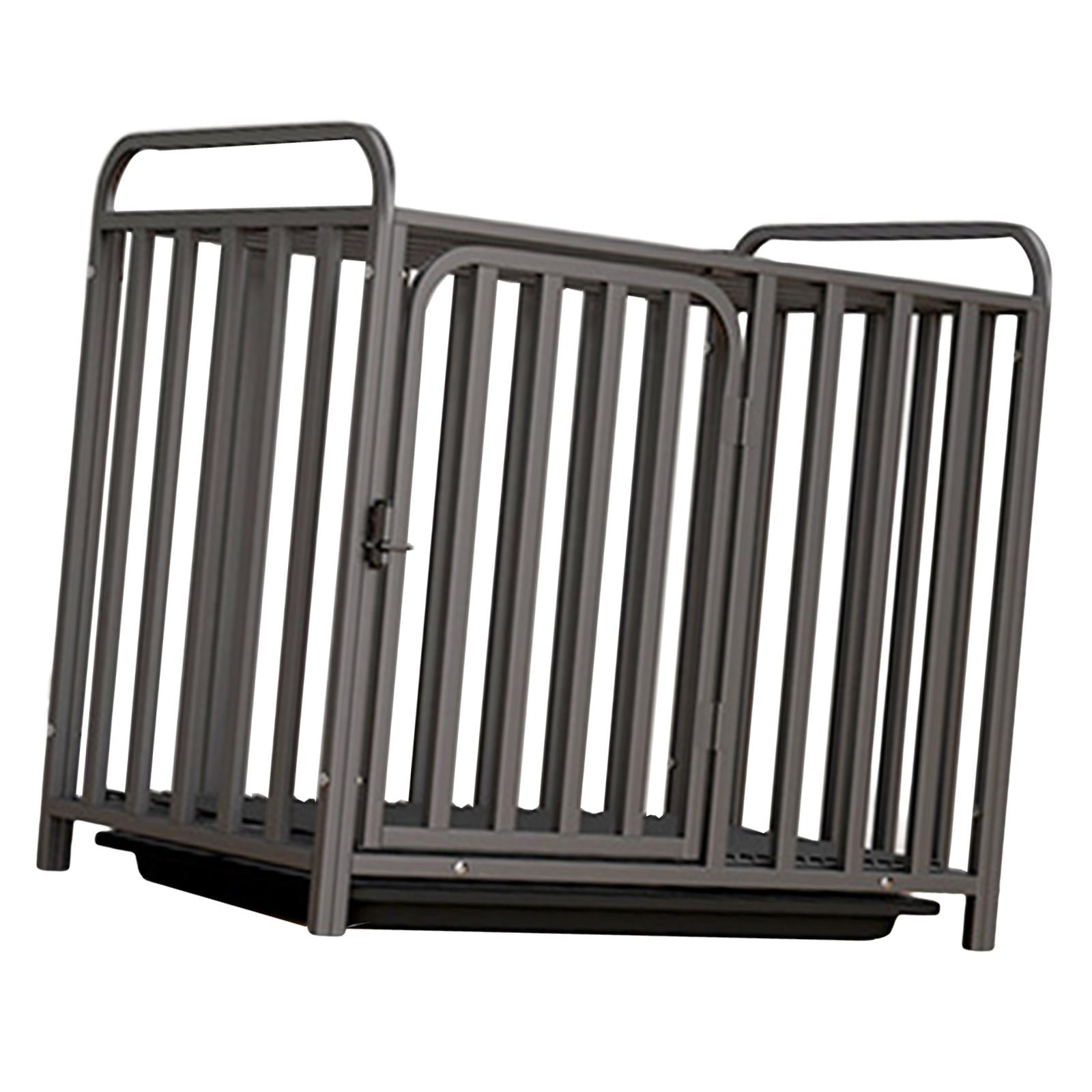 Dog Crate Heavy Duty Metal Large Dogs Cage Flat Top with Tray Rabbit Puppy Training Pet Kennel Playpen Dog Kennels for Dogs Indoor Outdoor