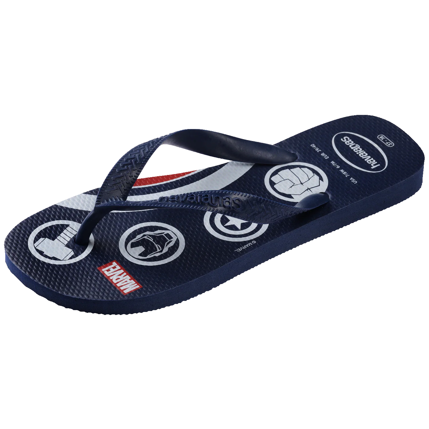 Chinelo Havaianas Top Marvel Logomania