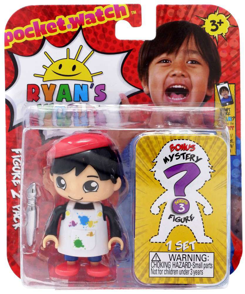 Ryan's World Series 3 Painter Ryan and Mystery Action Figure 2-Pack