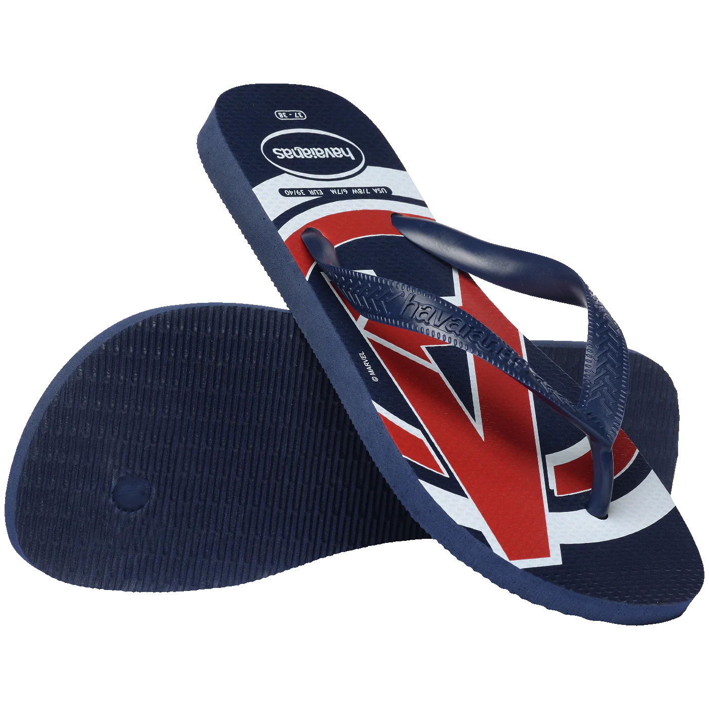 Chinelo Havaianas Top Marvel Logomania