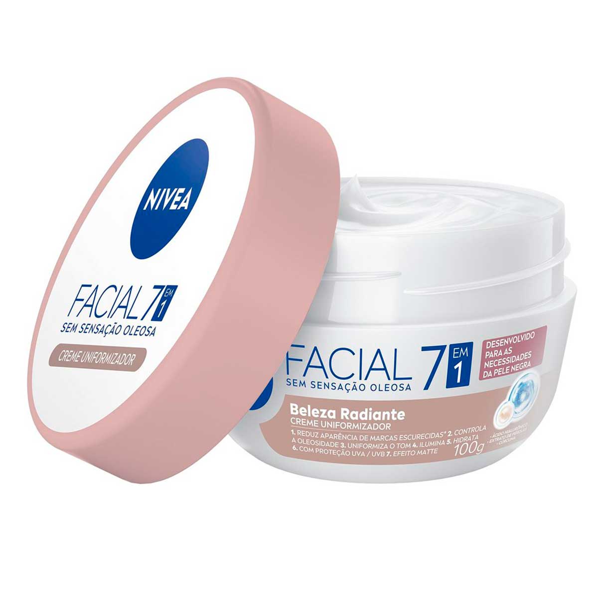 Hidratante Facial NIVEA Beleza Radiante 7 em 1 100g