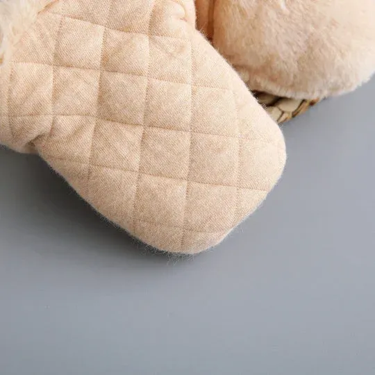 🔥BIG SALE - 49% OFF🔥🔥Baby Cartoon Plush Cotton Toddler Shoes