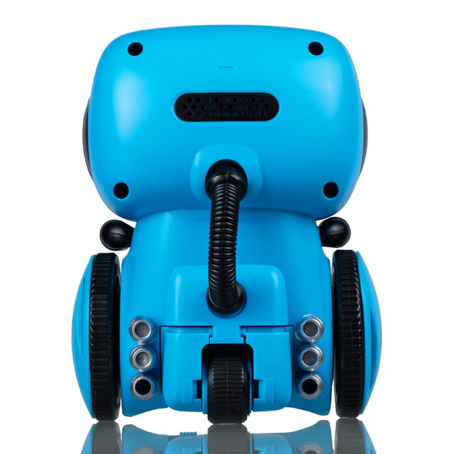 Contixo Kids Smart Robot Toy Mini Robot Talking Singing Dancing Interactive Voice Control Touch Sensor Speech Recognition Infant Toddler Children Robotics - R1 Blue