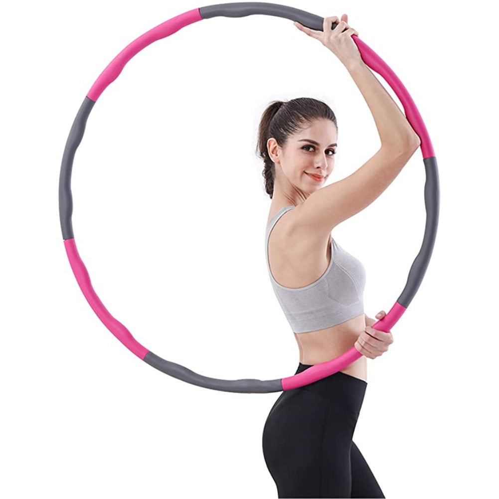Weighted Hoops Hoop for Adult Foldable Detachable And Size Adjustable Design