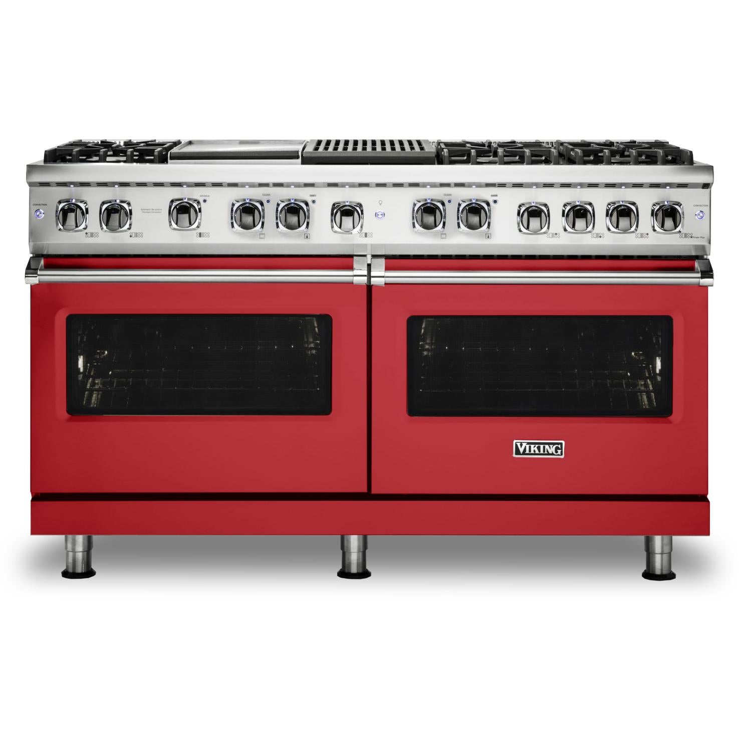 Viking 60-inch Freestanding Dual-Fuel Range with TruConvec Convection Cooking CVDR560-6GQSMLP