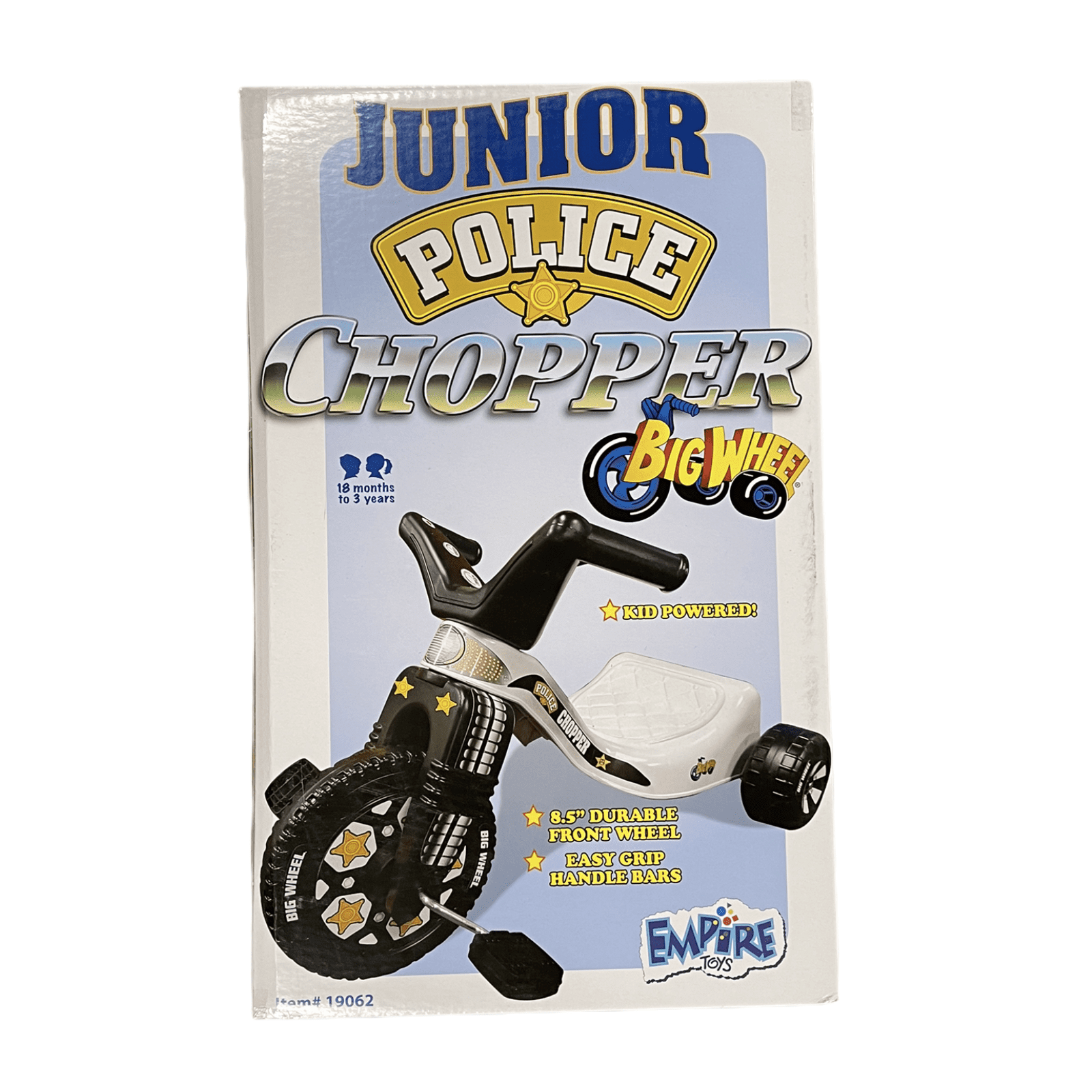 Jr 9 Inch  Police Chopper Big Wheel