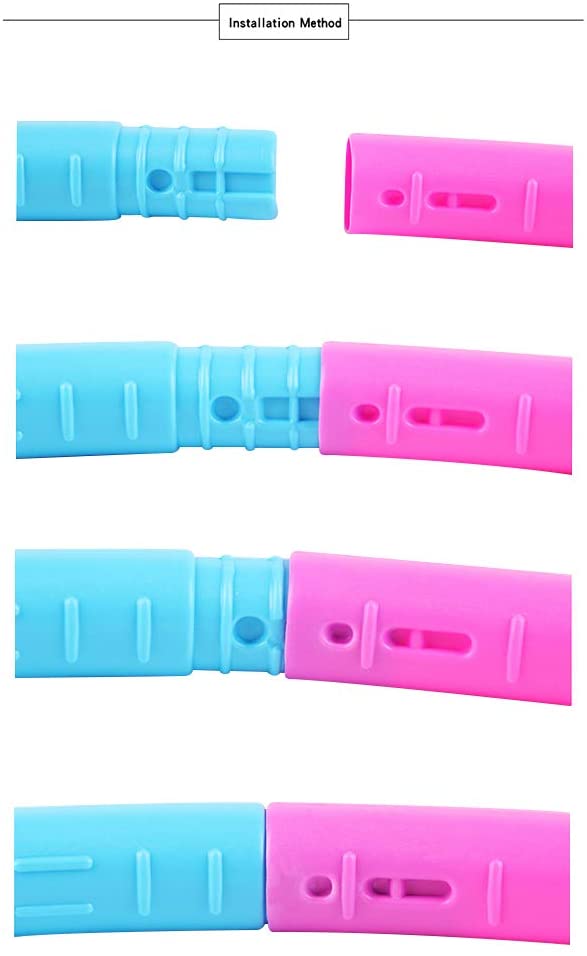 Detachable Hula Hoop and Jump Rope for Kids - Great for Indoor and Outdoor Sports for Children of all ages