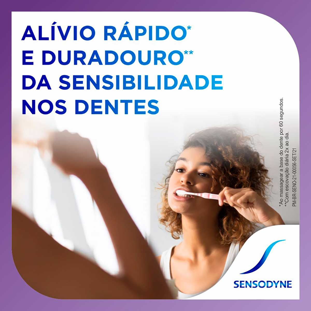 Sensodyne Rapido Alivio Para Dentes Sensiveis em 60 Segundos 50g