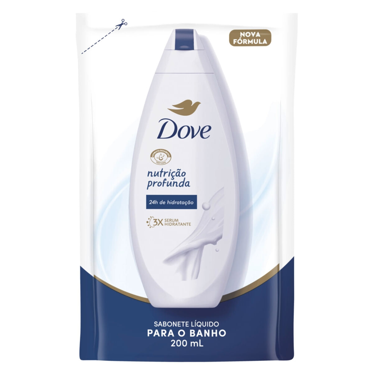 Sabonete Liquido Dove Nutricao Profunda 200ml