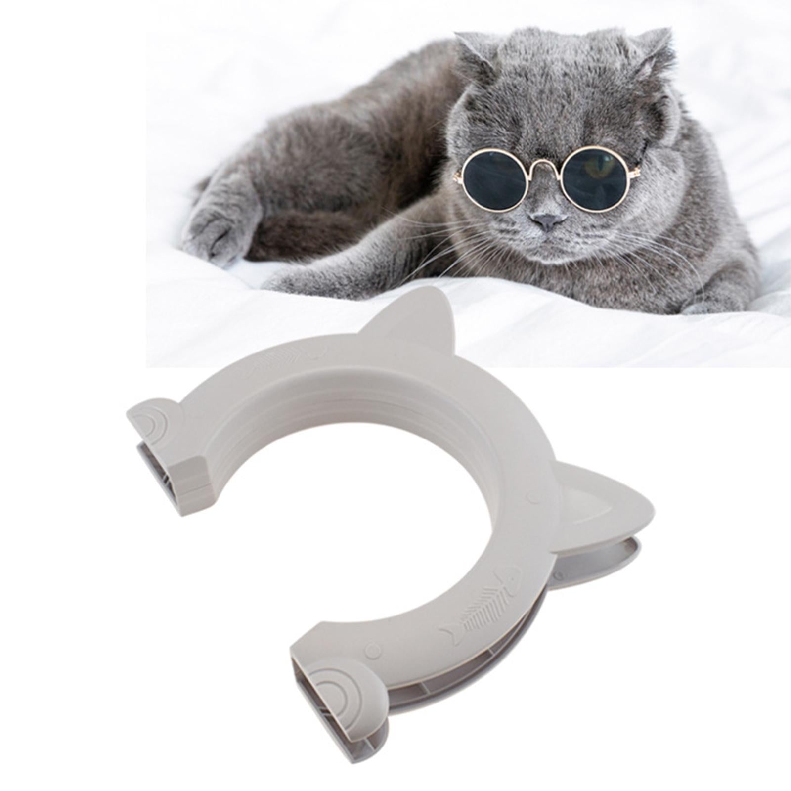 Cat Door for Cats Interior Door Cat Shape Pass Hole Access Toy