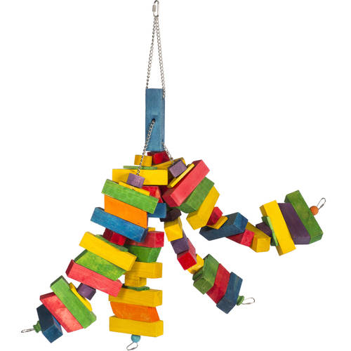 Prevue 60946 Tentacles Bird Toyand#44; Multi Color