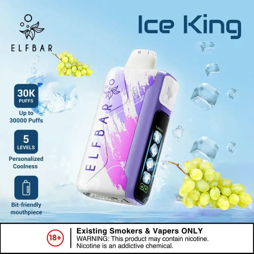 💨 Elf Bar Ice King 30k – 30,000 Smooth Hits, Every Time!
