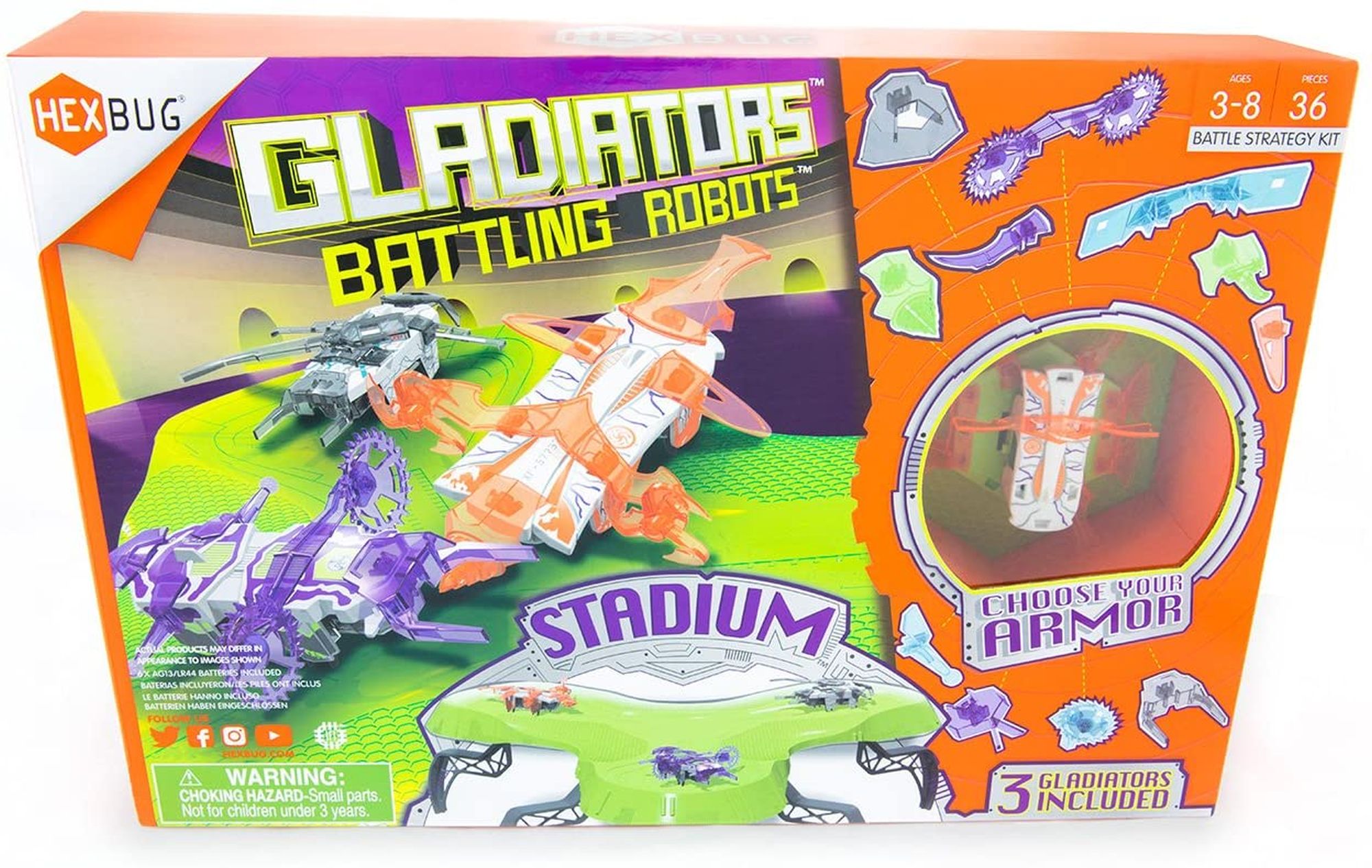HEXBUG Gladiators Battling Robots Stadium