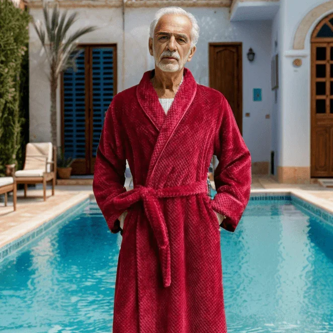 Roupão Luxus™ - Conforto Supremo e Secagem Rápida / O Relaxamento pós Banho que Você Merece!