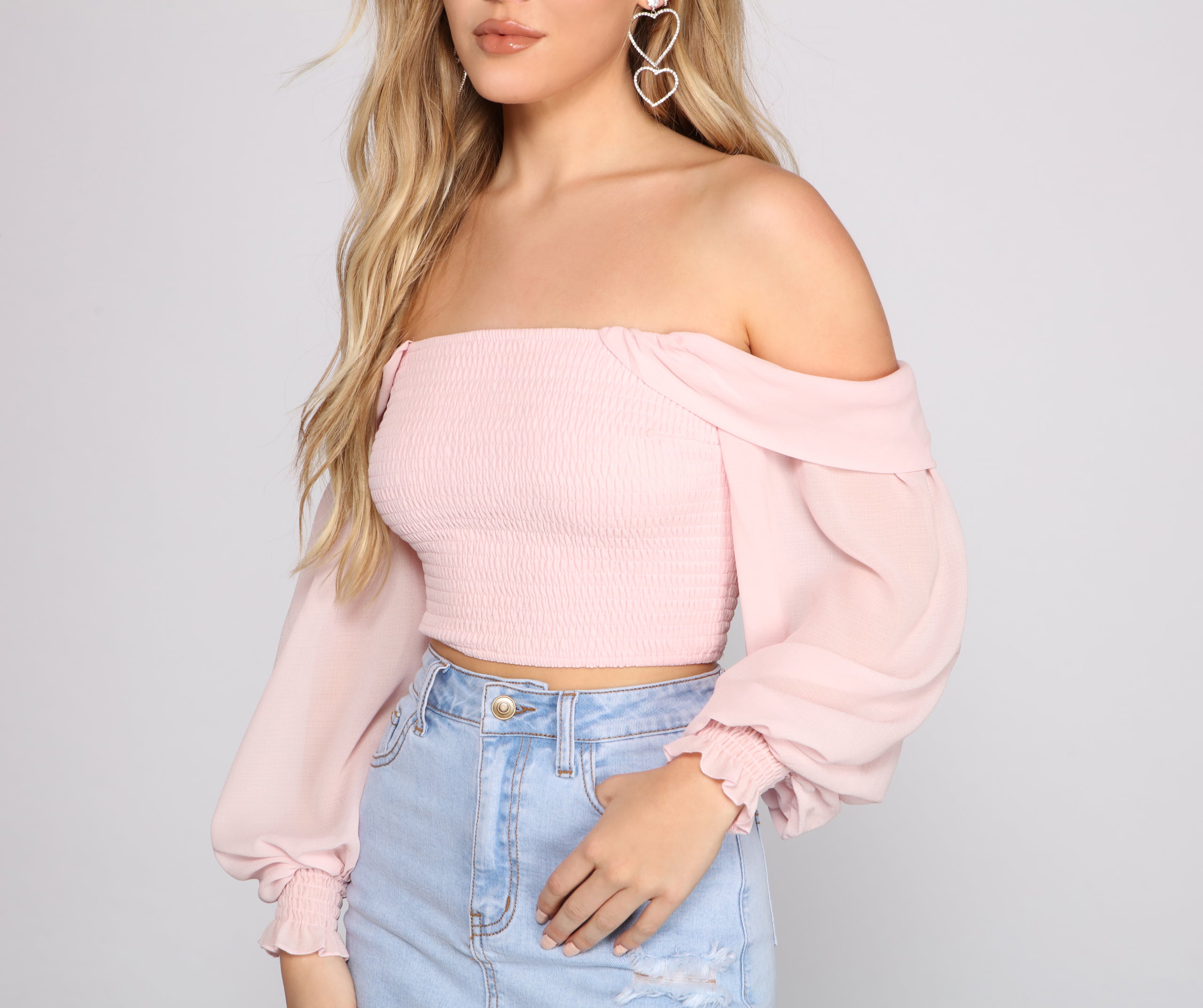 Sweet Stylish Moments Smock Top