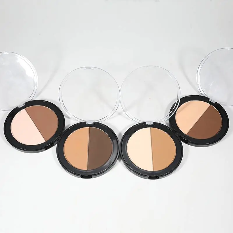 Private Label Cosmetics Contouring Palette 2 in 1 Contouring Powder Face Kit