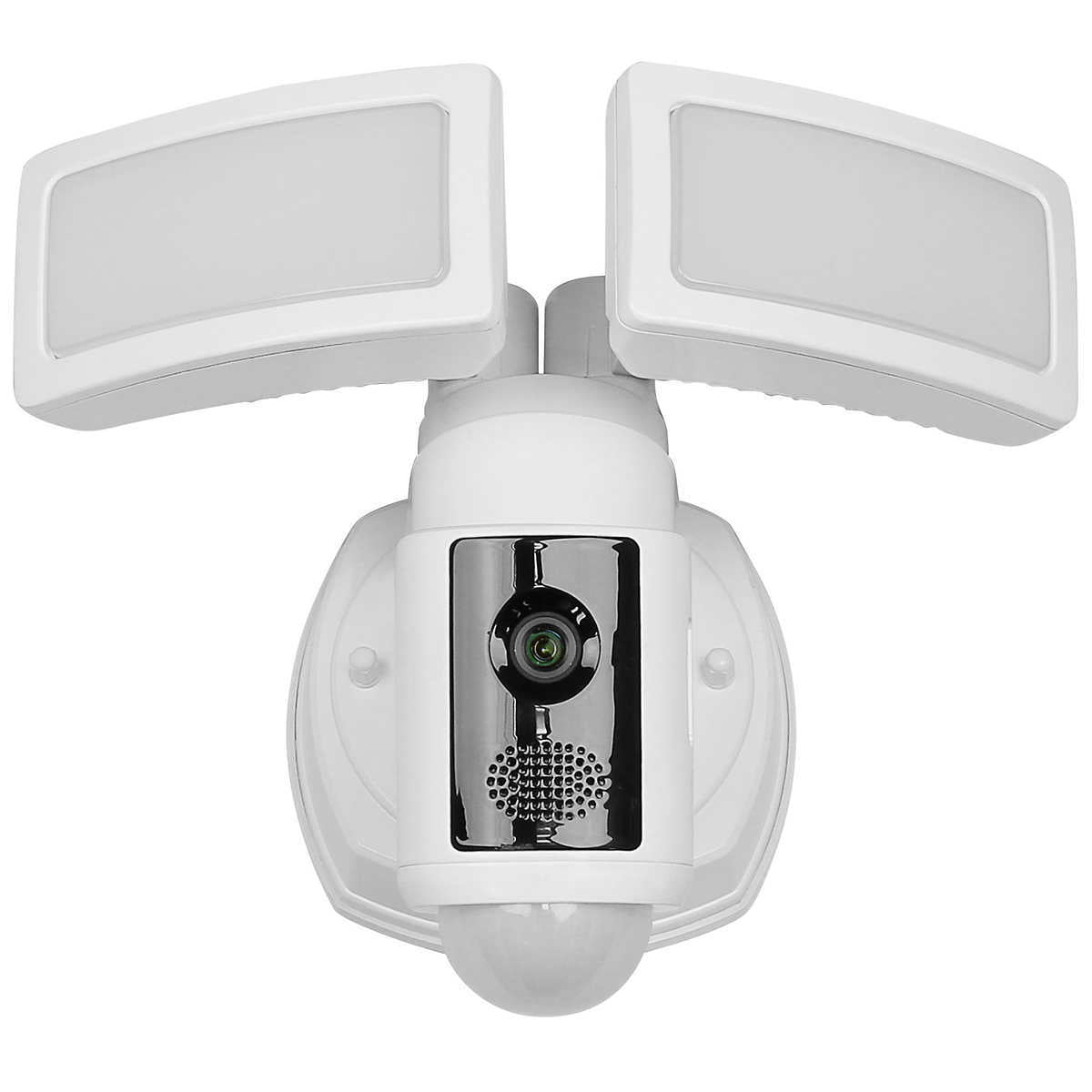 Feit Electric LED Dual Head Motion Sensor Smart Floodlight with Security Camera SEC3000/CAM/RP