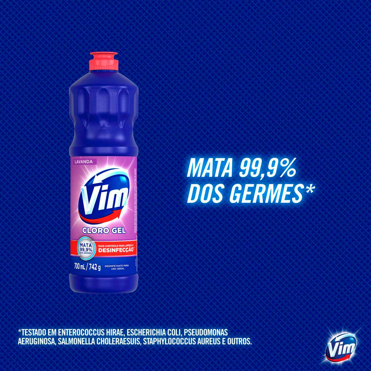 Cloro Gel Vim Lavanda 700ml