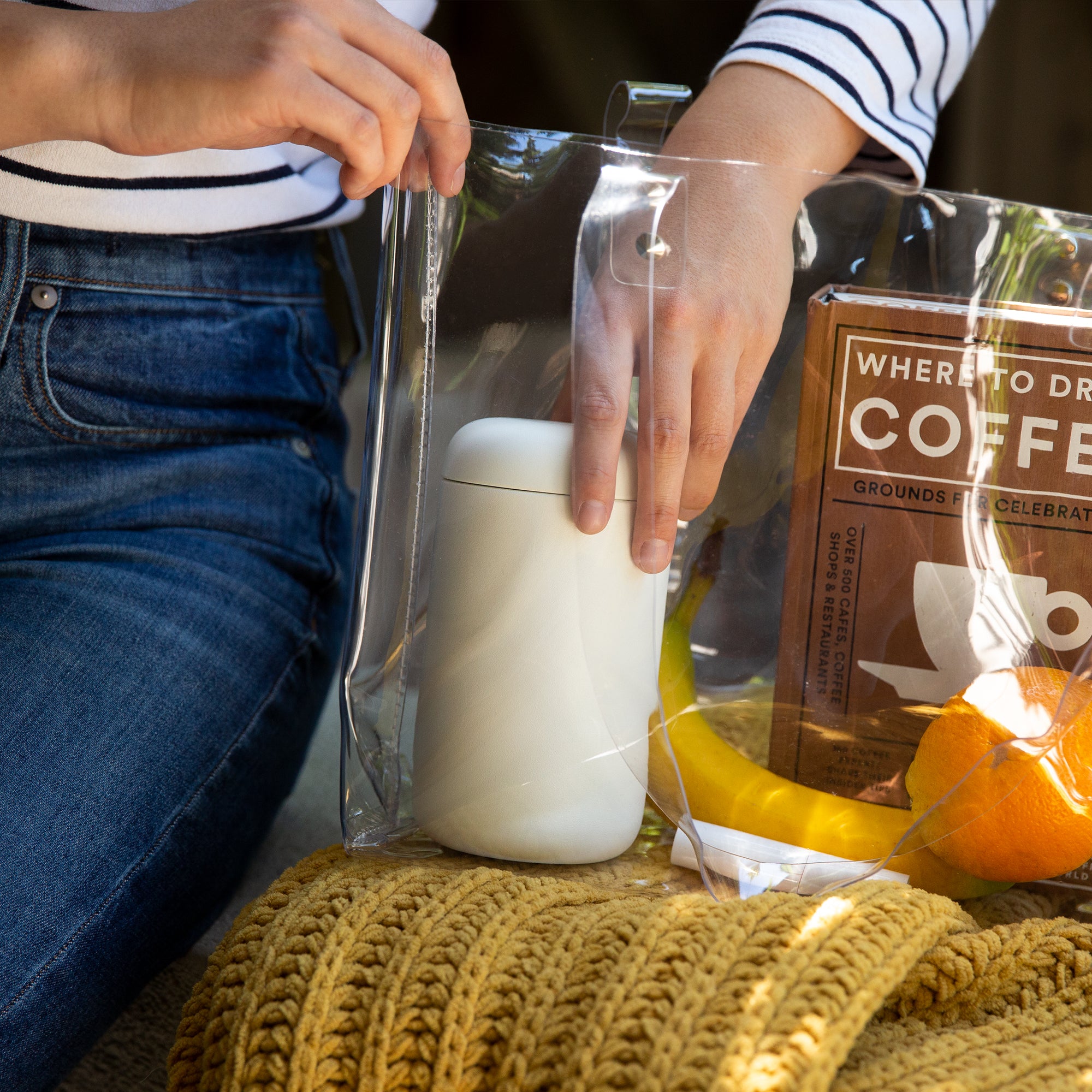 Ceramic Wide Rim Mug 12 Ounce Ergonomic Handle