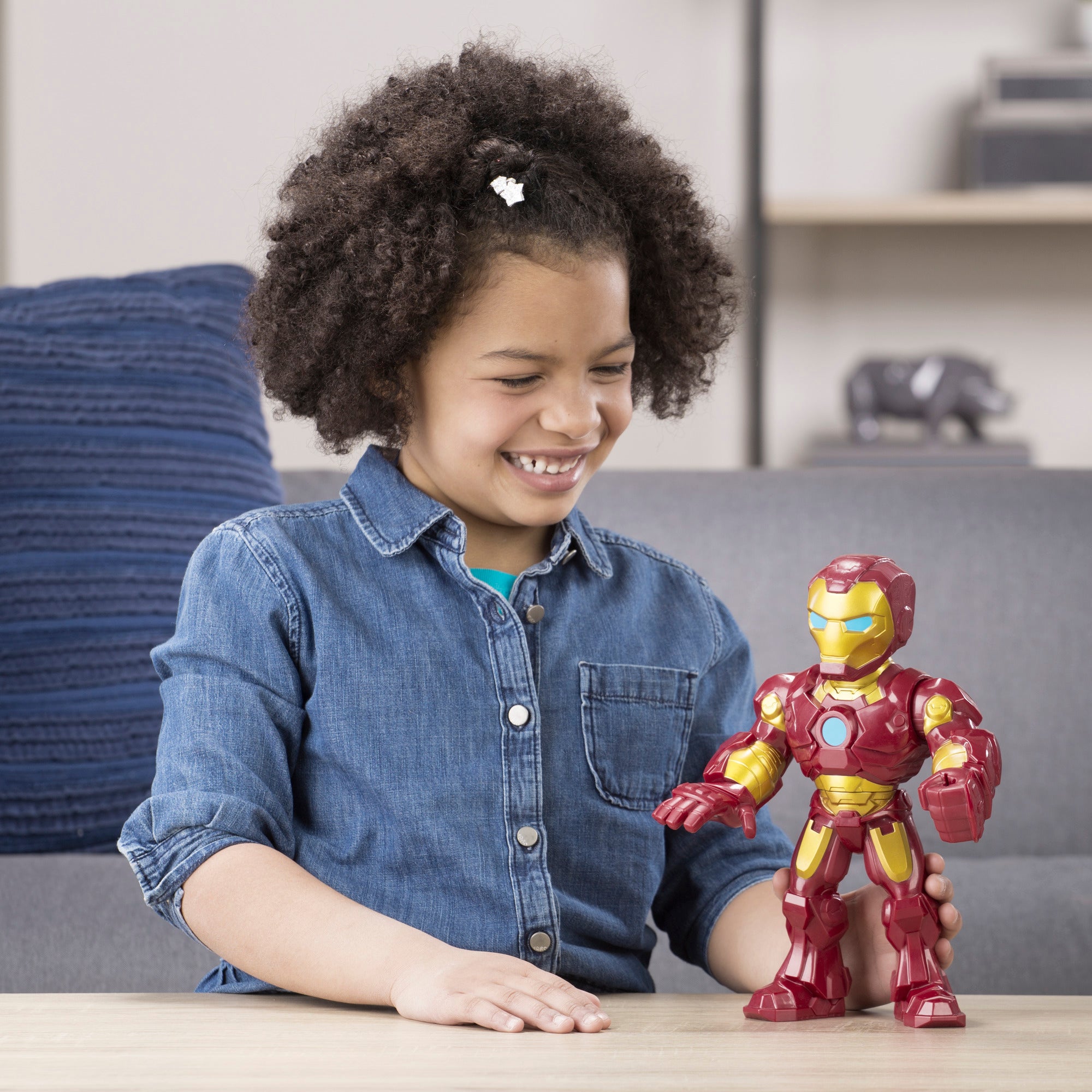 Playskool Heroes Marvel Super Hero Adventures Mega Mighties Iron Man Figure