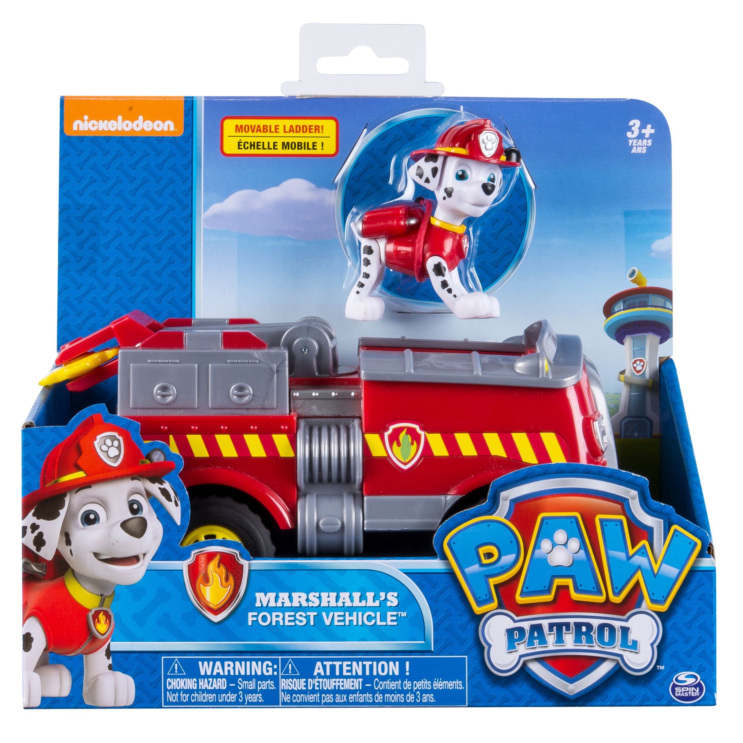 Paw Patrol - Marshall’s Forest Fire Truck Vehicle - Figure and Vehicle