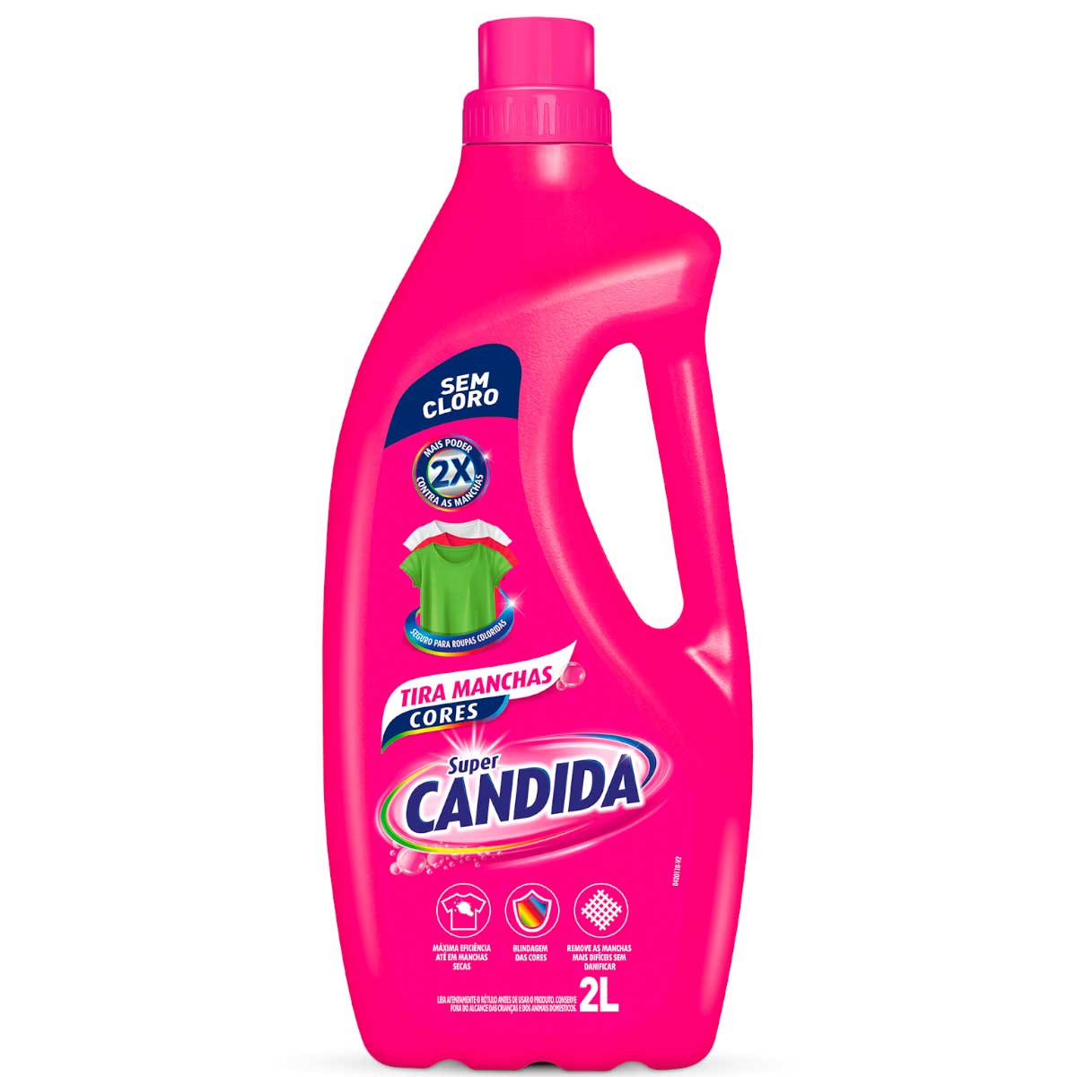 Tira Manchas Liquido Cores Super Candida 2l