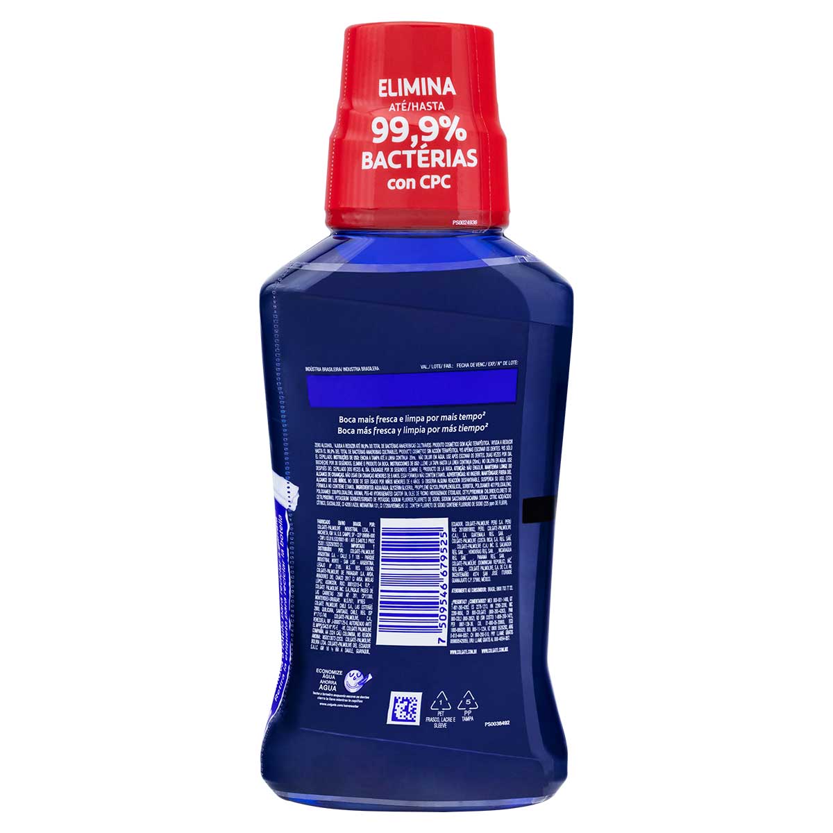 Enxaguante Bucal Zero Alcool Colgate Plax Odor Control 250ml