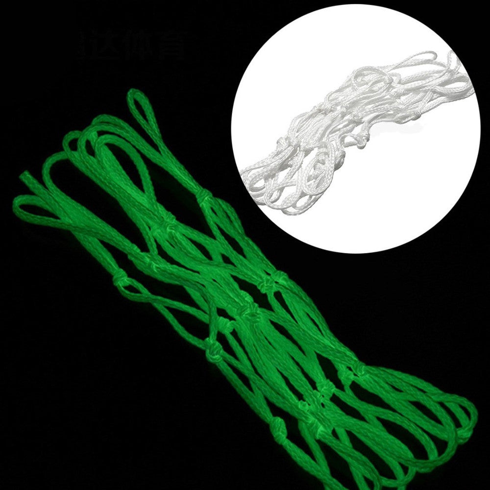 Sehao Visible At Night Luminous Basketball Net Outdoor Sports Accessories Sporting WH Nylon Outdoor Toys White
