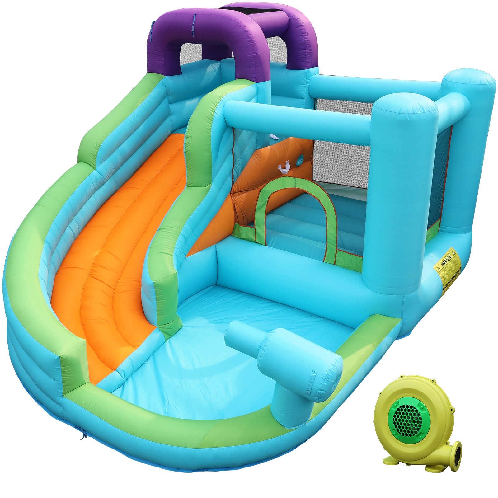 HEMBOR Kids Inflatable Bouncer Water Park Bounce House with Blower