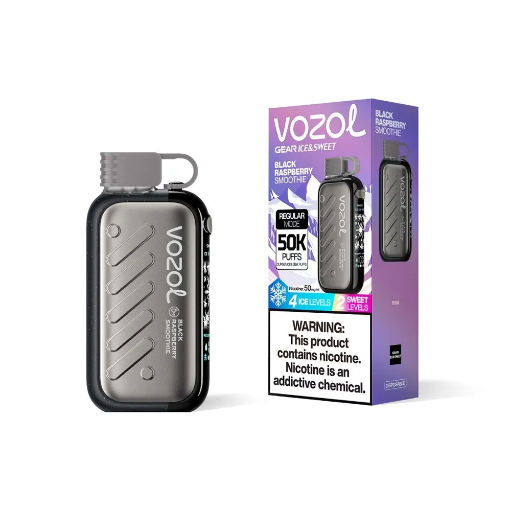 🤑Save $20 AUD 🧊 VOZOL GEAR ICE&SWEET 50000 Puffs – 10-Pack Disposable Vape with Ice & Sweet Control