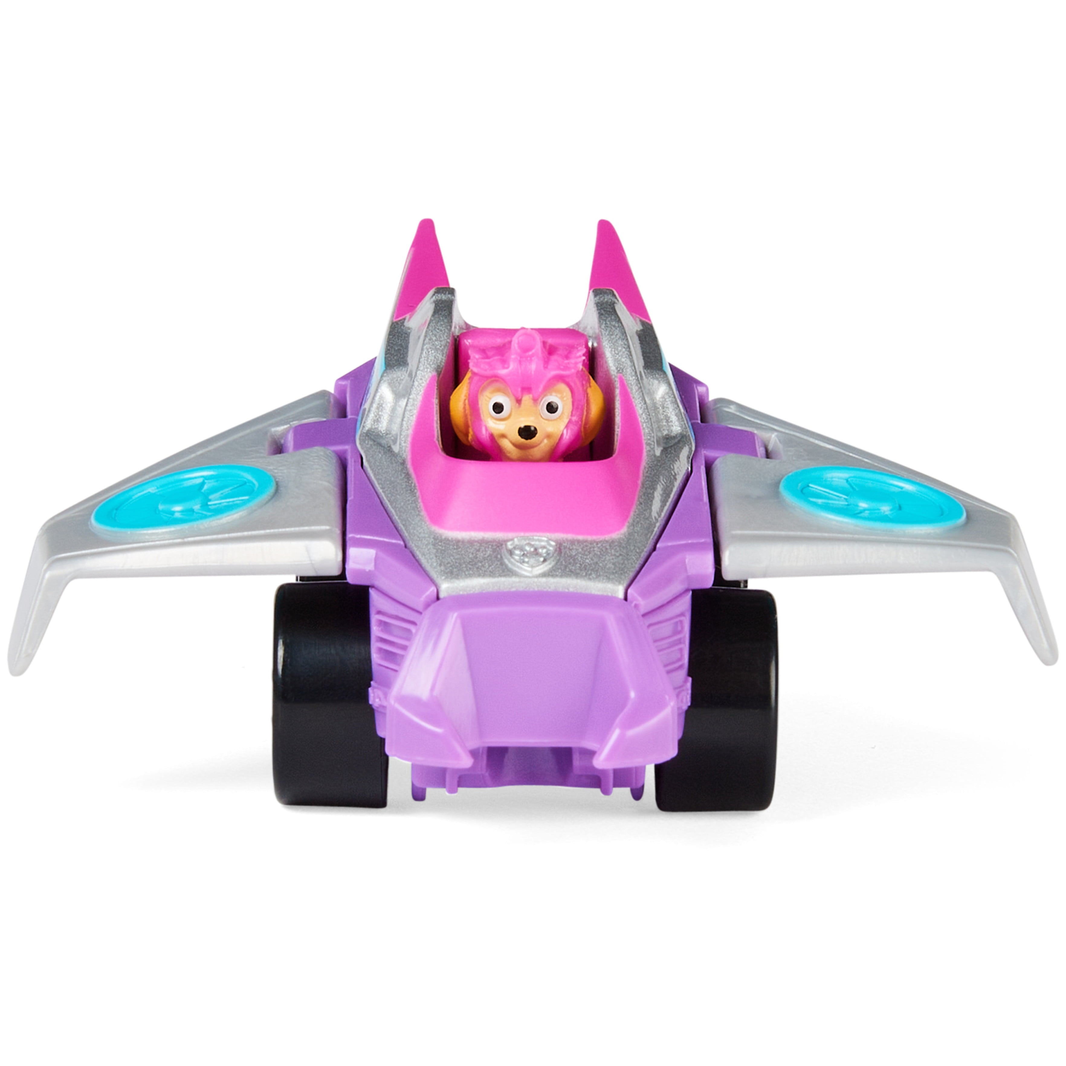 PAW Patrol Aqua Pups， True Metal Skye 1:55 scale Die-Cast Toy Car for Ages 3 and up