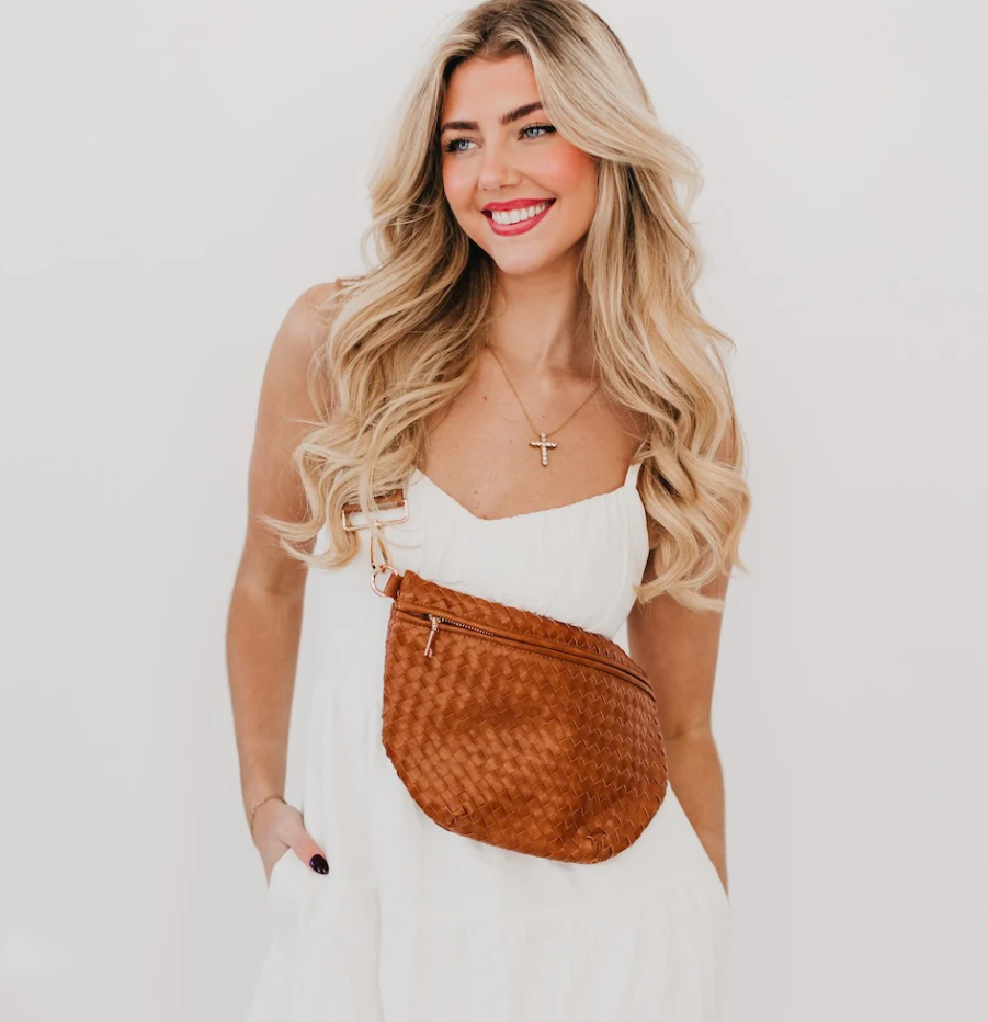 PRE-ORDER Westlyn Woven Bum Bag shipping apx 4/30