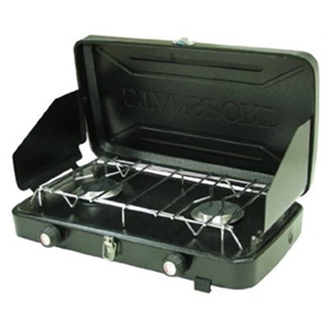 2-Burner Propane Stove, Blue