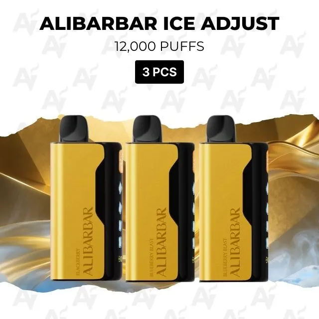 3 blind boxes - Alibarbar Ice Adjust 12000 Puffs