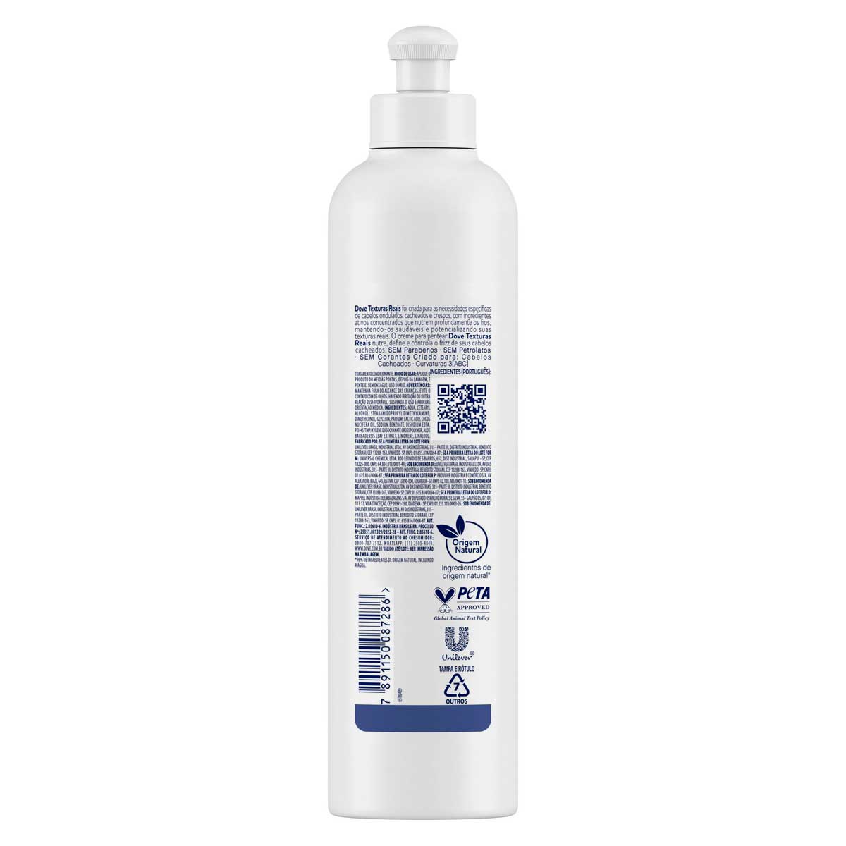 Creme de Pentear Dove Cachos Ativos + Biotina 355ml