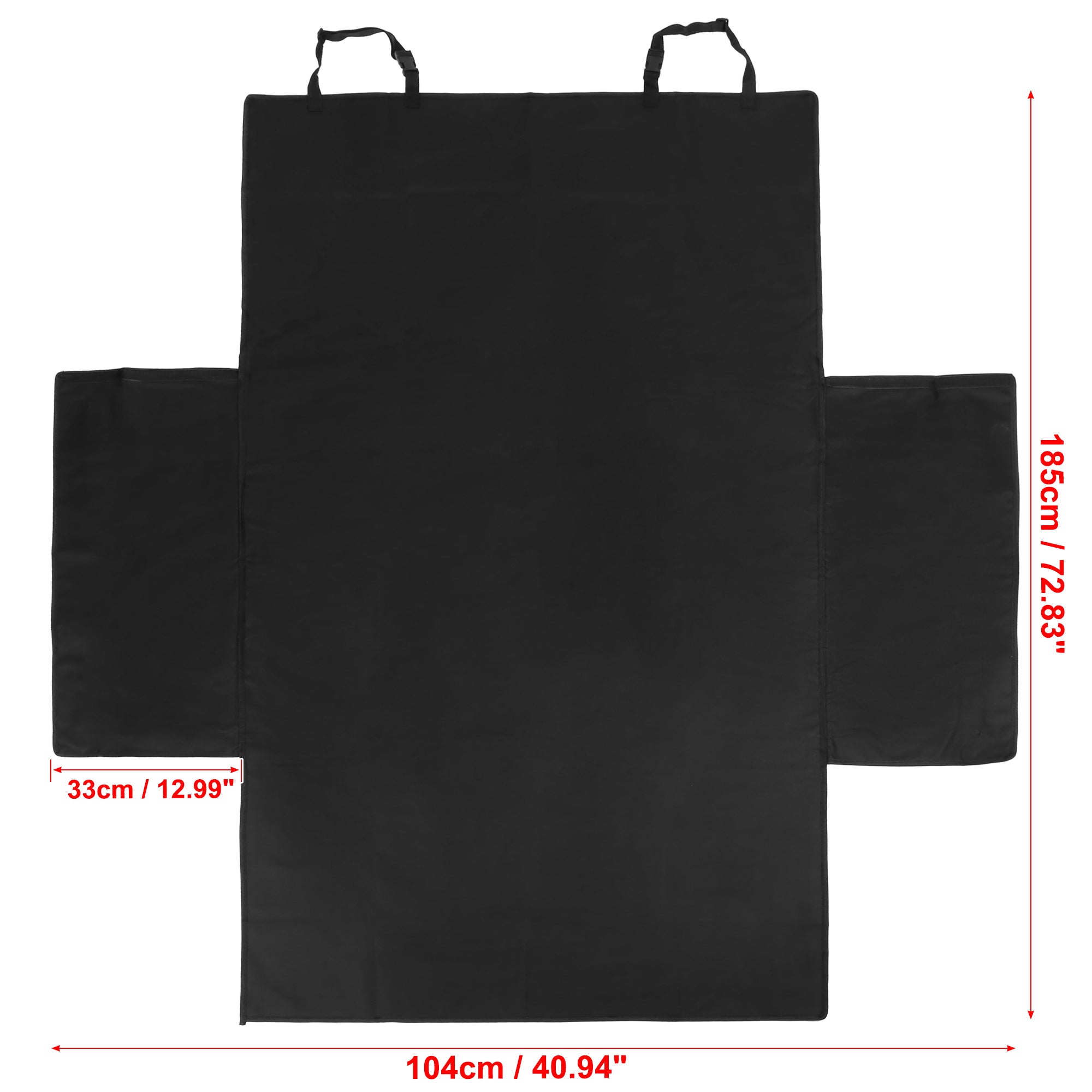 Car Dog Rear Trunk Cover Cargo Liner Black Pet Waterproof Non-slip Protector