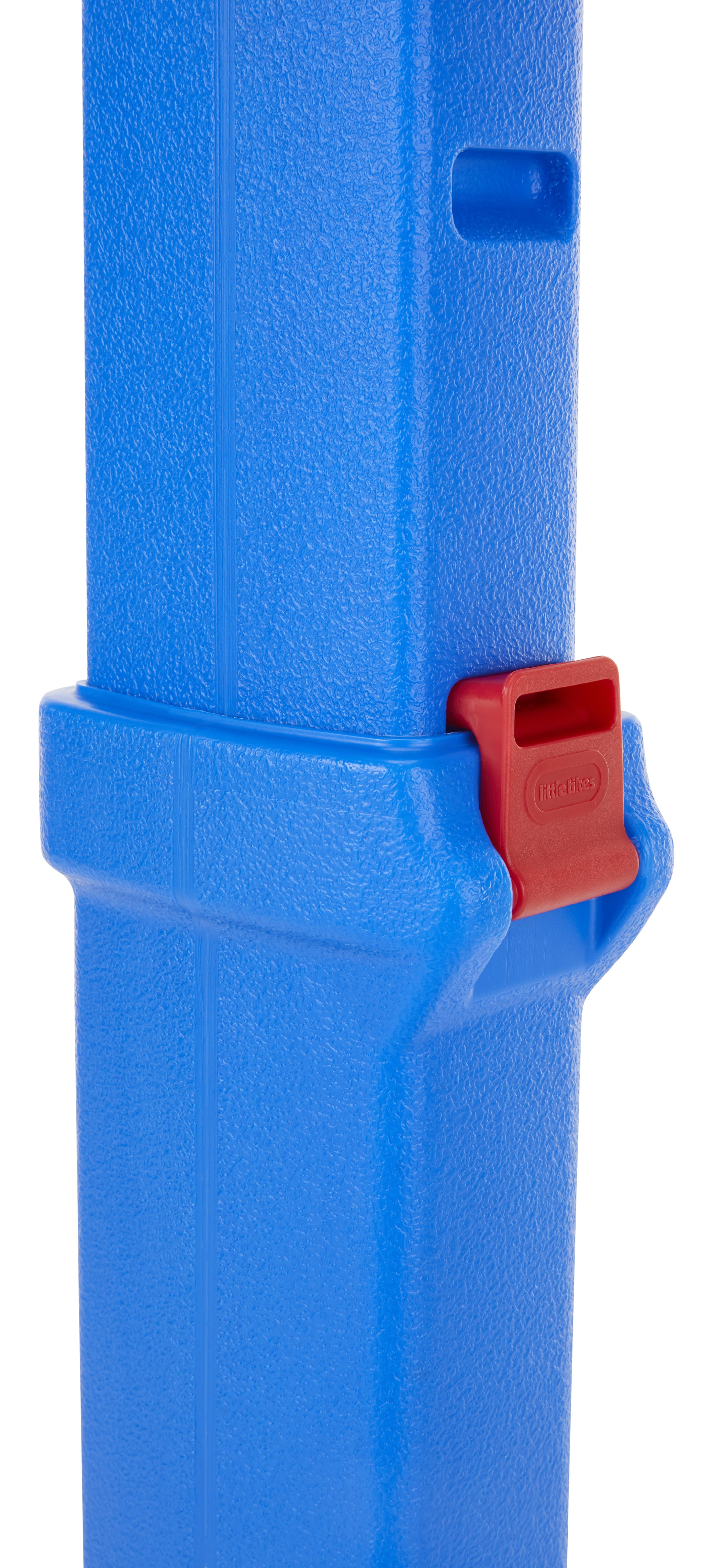 Little Tikes TotSports Easy Score Toy Basketball Hoop with Ball， Height Adjustable， Indoor Outdoor Backyard Toy Sports Play Set For Kids Girls Boys Ages 18 months to 5 Year Old， Blue