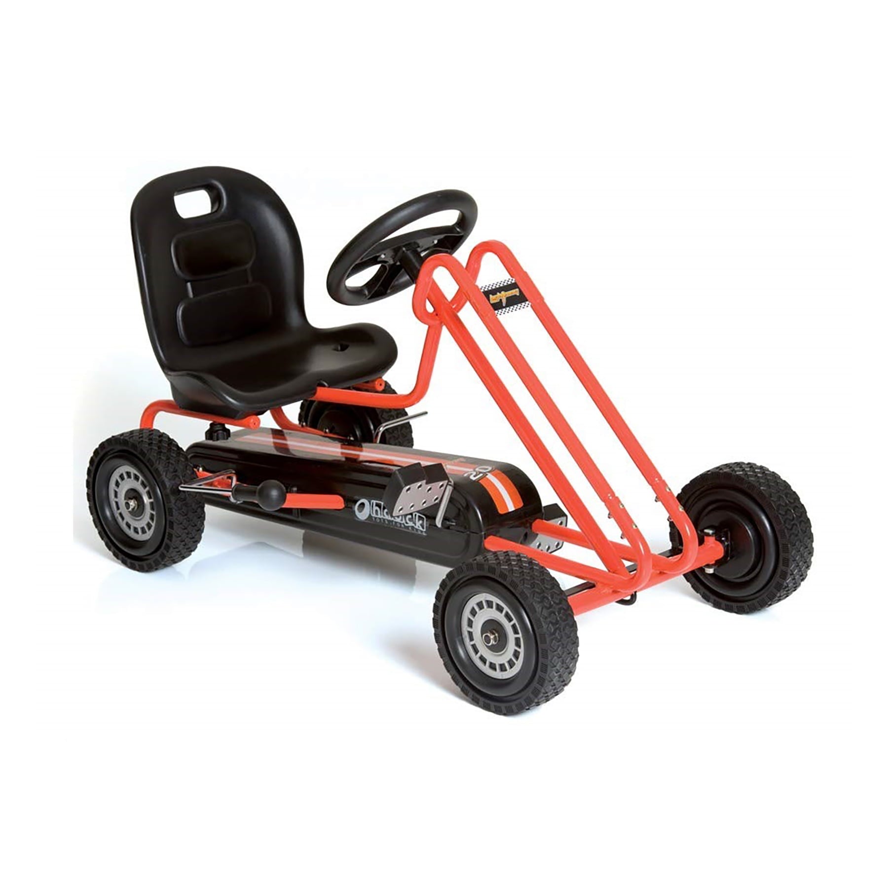 hauck Lightning Pedal Go Kart Car Ride On Toy with Adjustable Seat