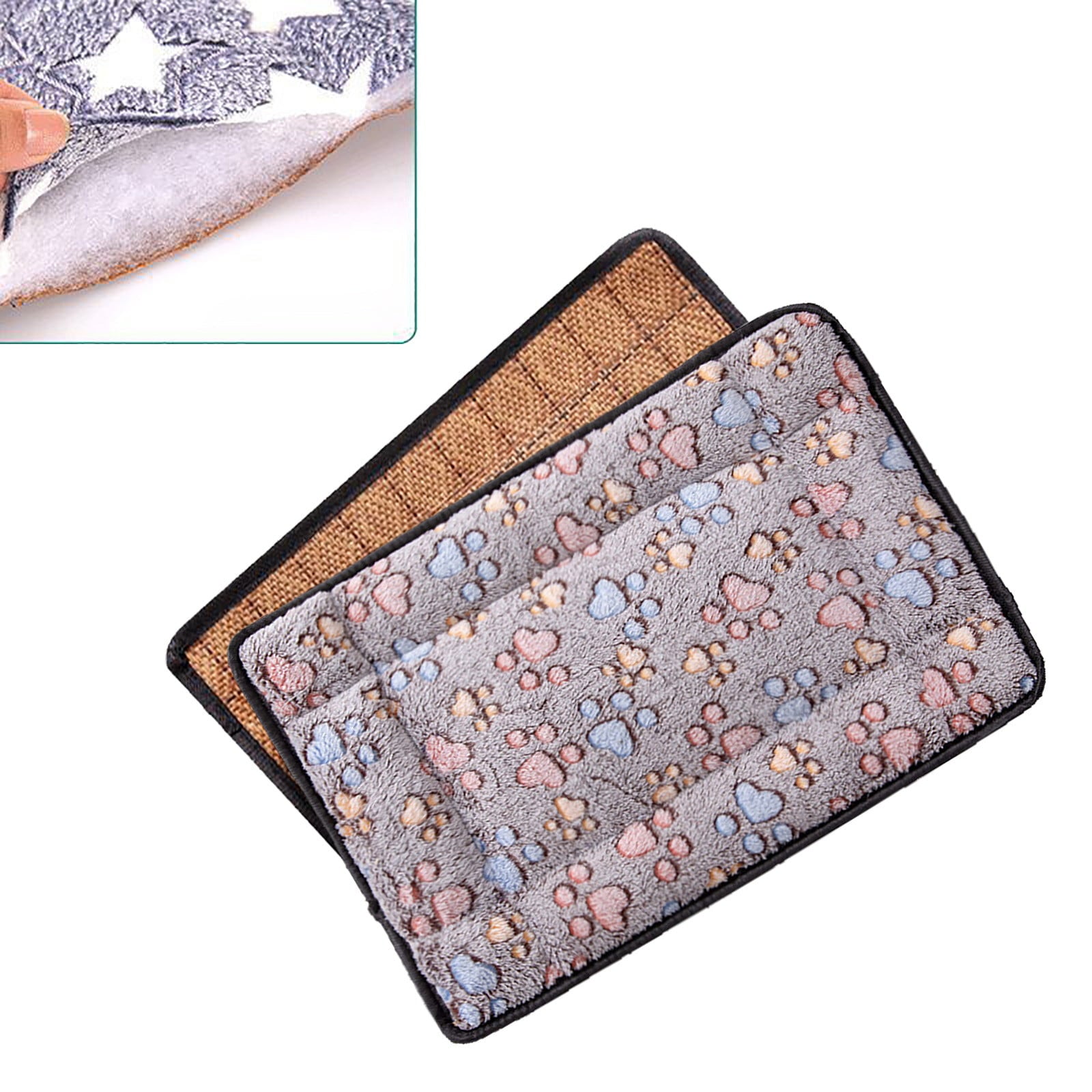 Zppruwei Dog Cooling Mat For Large Dogs 2 In 1 Pet Cooling Pad Dog Bed Crate Pad Durable Cooling Dog Bed Mats For Small Medium Large Dogs Cats