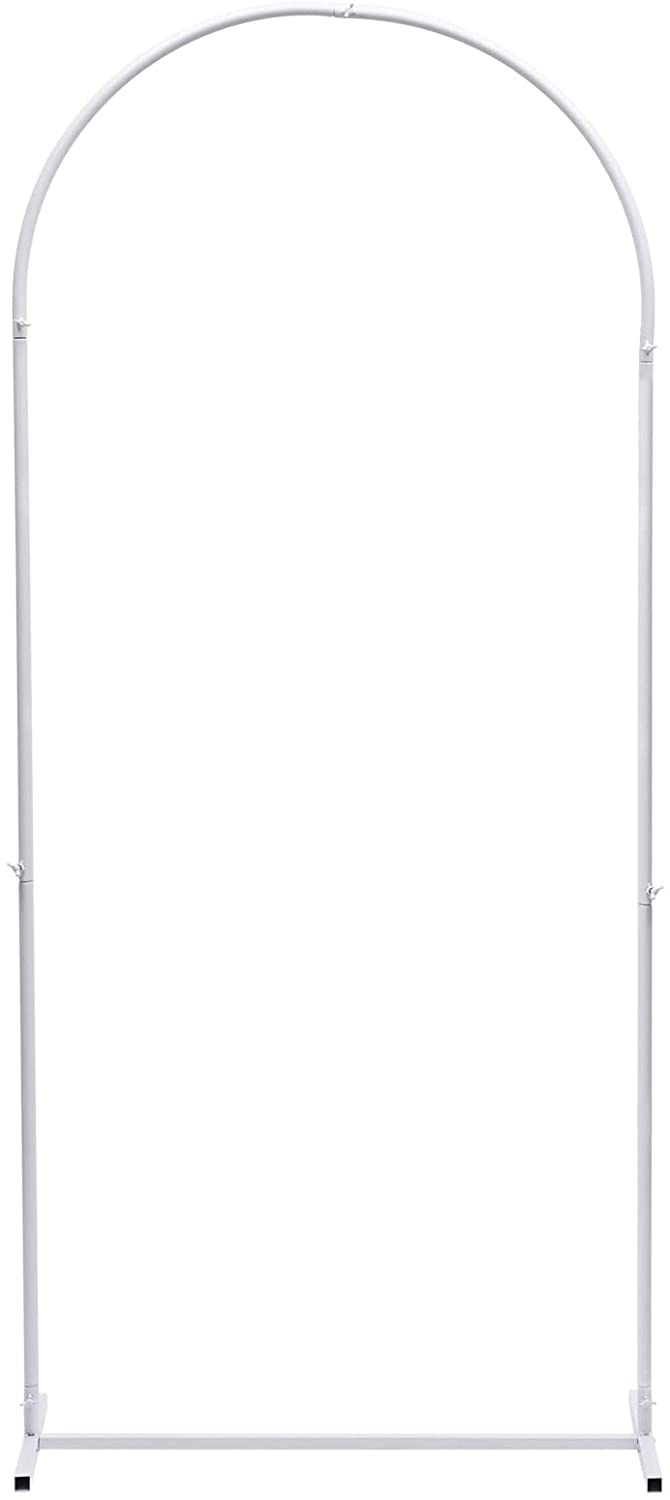 Aohuada Iron Metal Wedding Arch Metal Garden Arbors Wedding Arch Decorations,Outdoor Indoor Pergola Reconfigurable & Easy-to-Assemble for Wedding Party Decorations Garden Climbing Plants