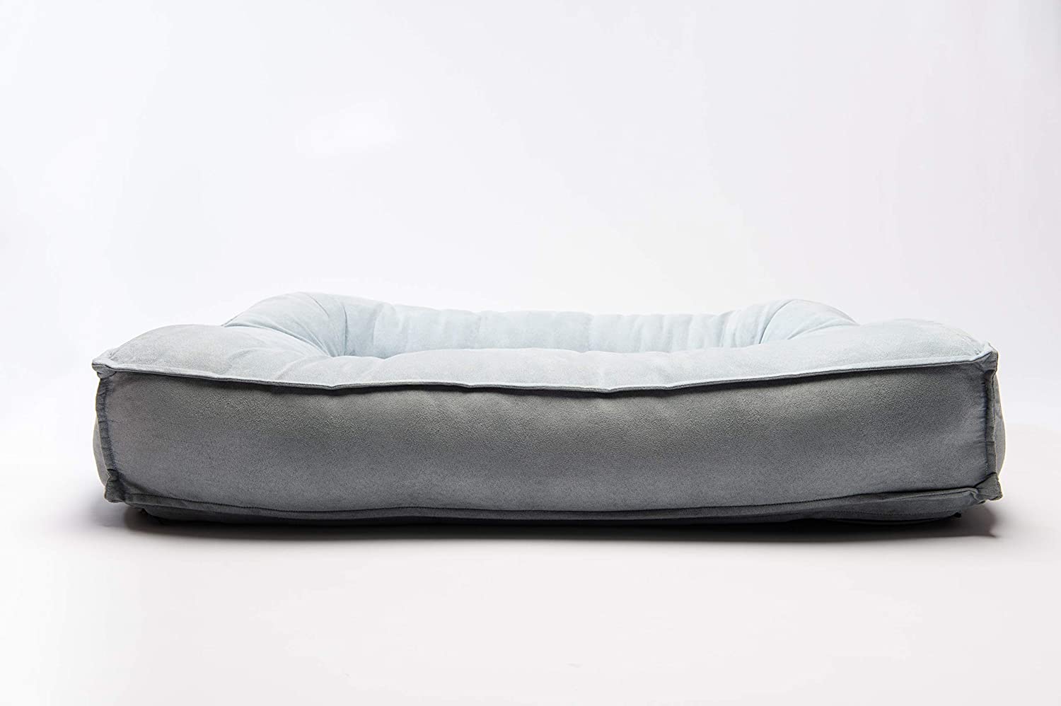 Large Comfy Classic Orthopedic Dog Bed with Ultra Soft Bolster and Memory Foam