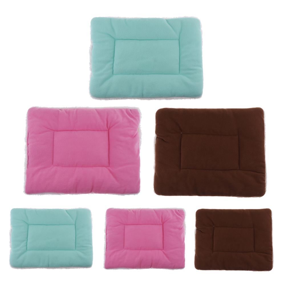 Dog Crate Pad Comfortable Soft Crate Mat Rectangle Pet Crate Pad Slip Machine Washable Dog Kennel Pad Cushion for Pets Sleeping Blue S