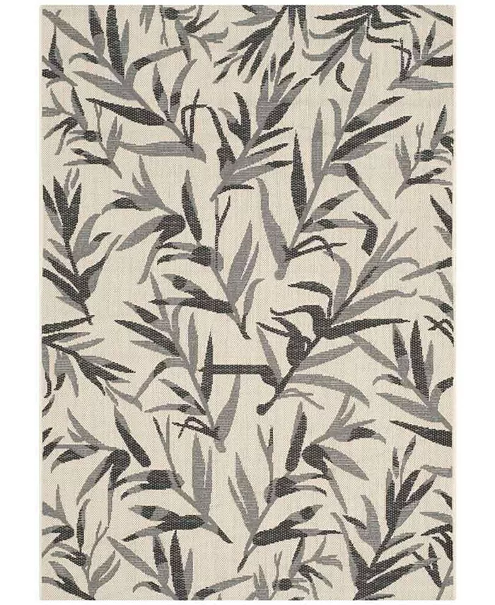 Safavieh Courtyard Beige and Anthracite 5'3